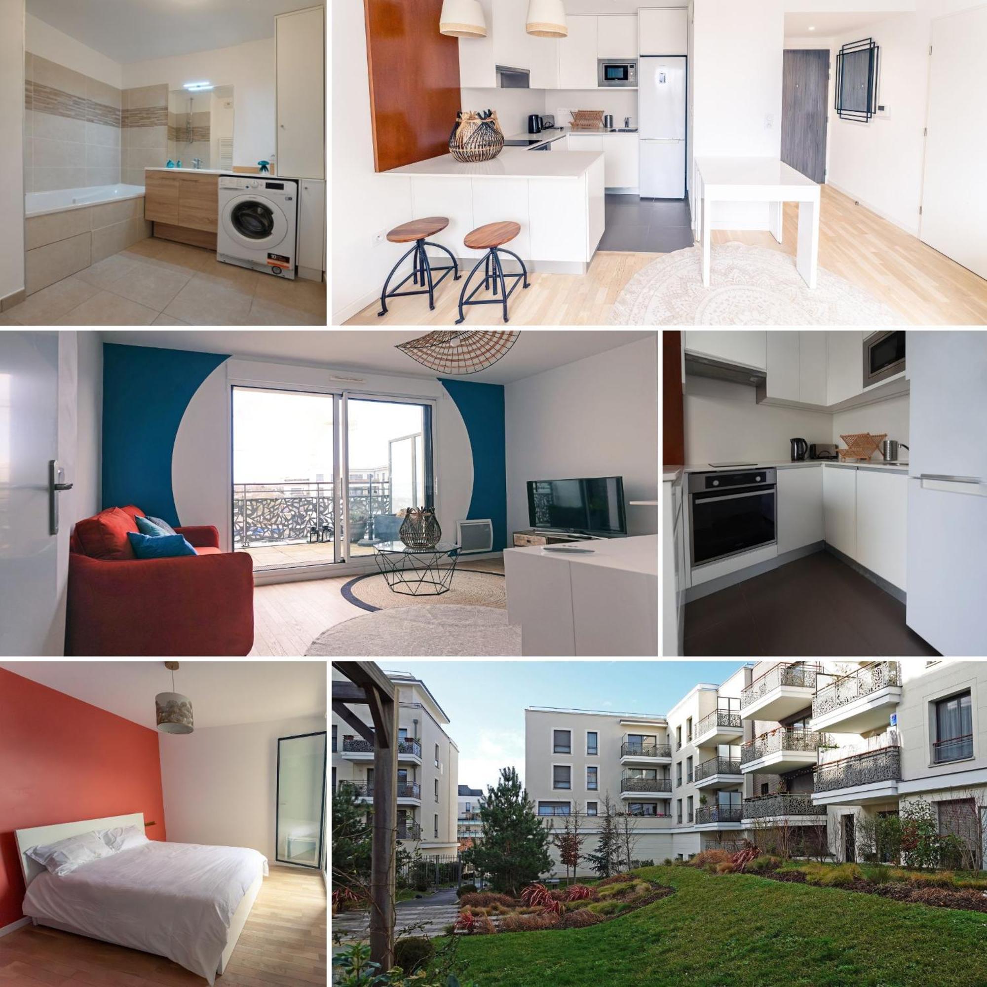 Appartement Residence Neuve Proche Versailles Saint-Cyr-lʼÉcole 외부 사진